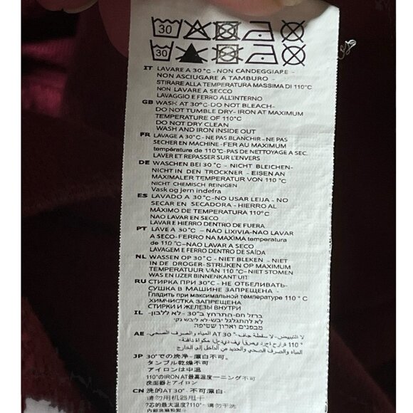 Kappa Hoodie Sweatshirt Mens XL Burgundy Graphic Pullover Long Sleeve Casual - Picture 11 of 11